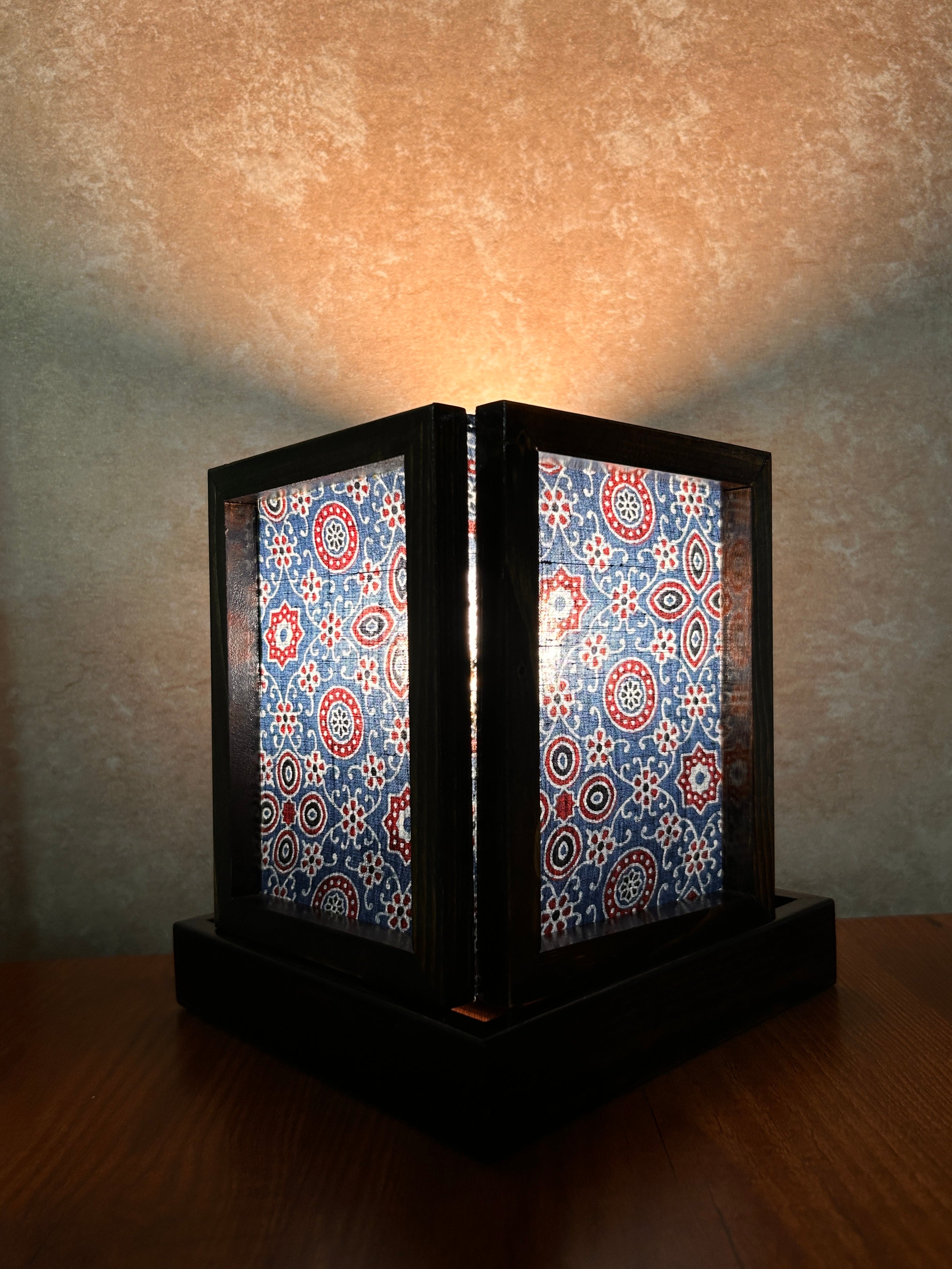 Table Lamp - Small - Blue Floral