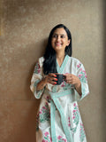 Waffle Bathrobe - Pink