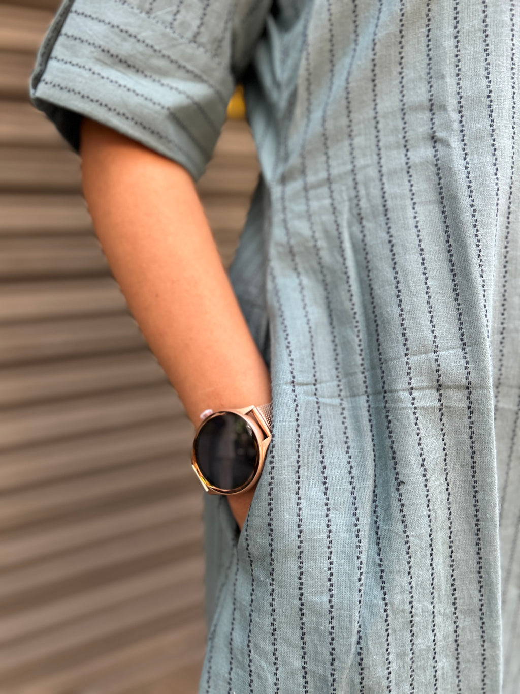 Woman's Casual Dress - Grey