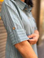 Woman's Casual Dress - Grey