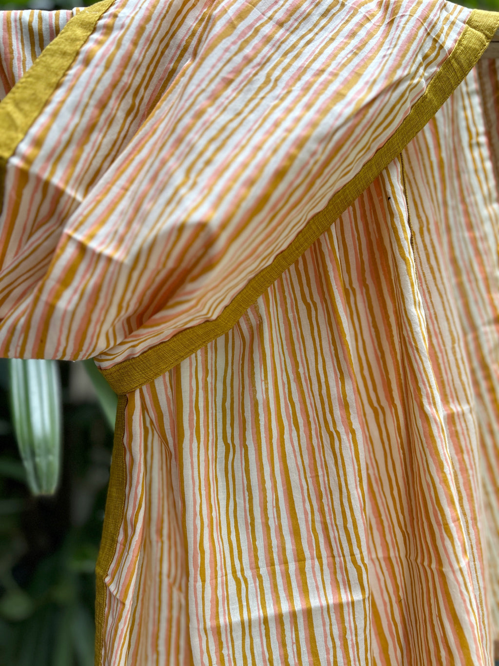 Cotton Stole - Yellow