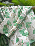 Cotton Stole - Light Green
