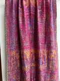 Kashmiri Floral Stole-cum-Shawl