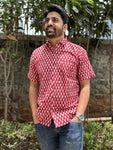 Men's Casual Shirts - Red