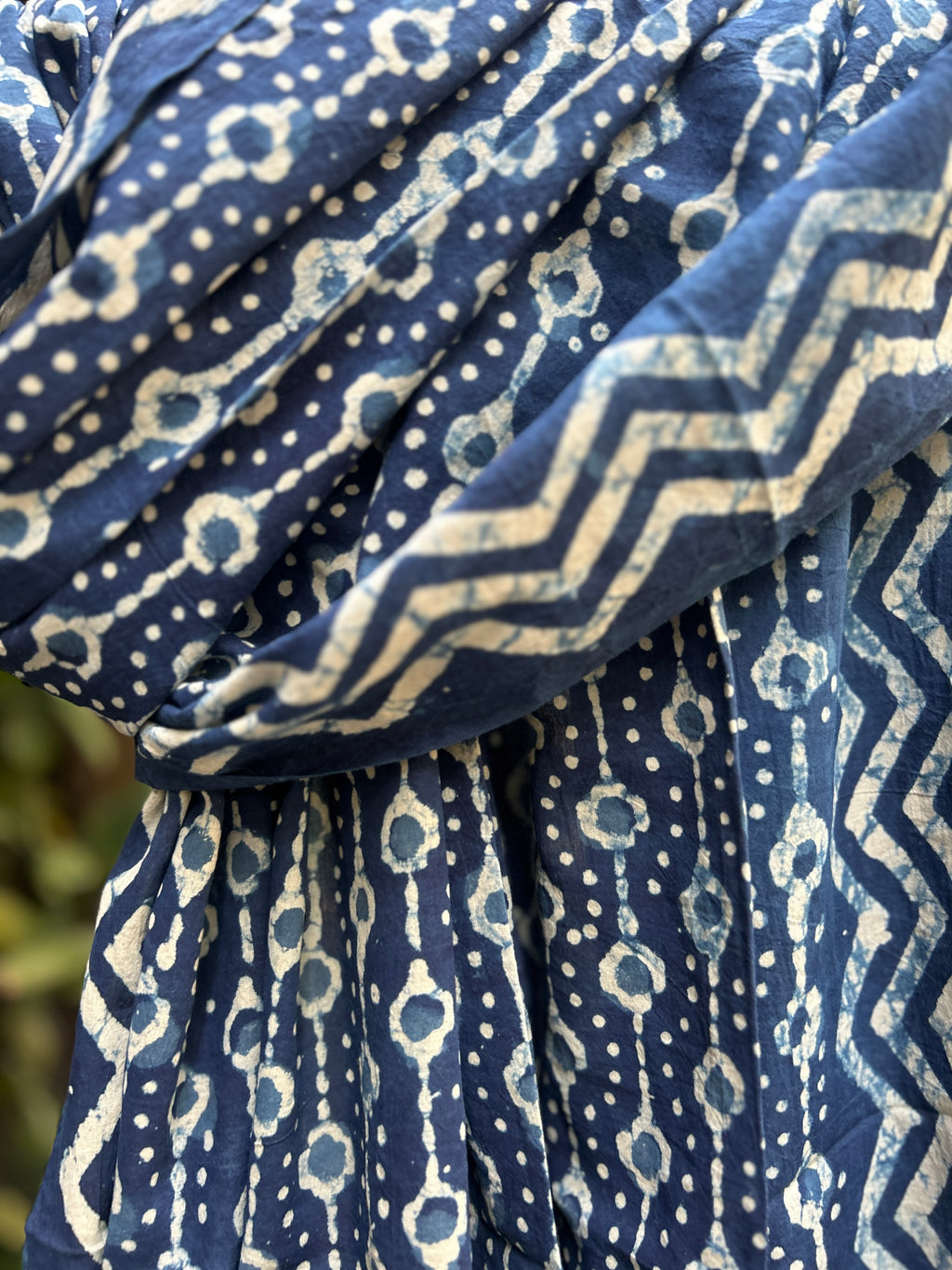 Block Printed Cotton Stole