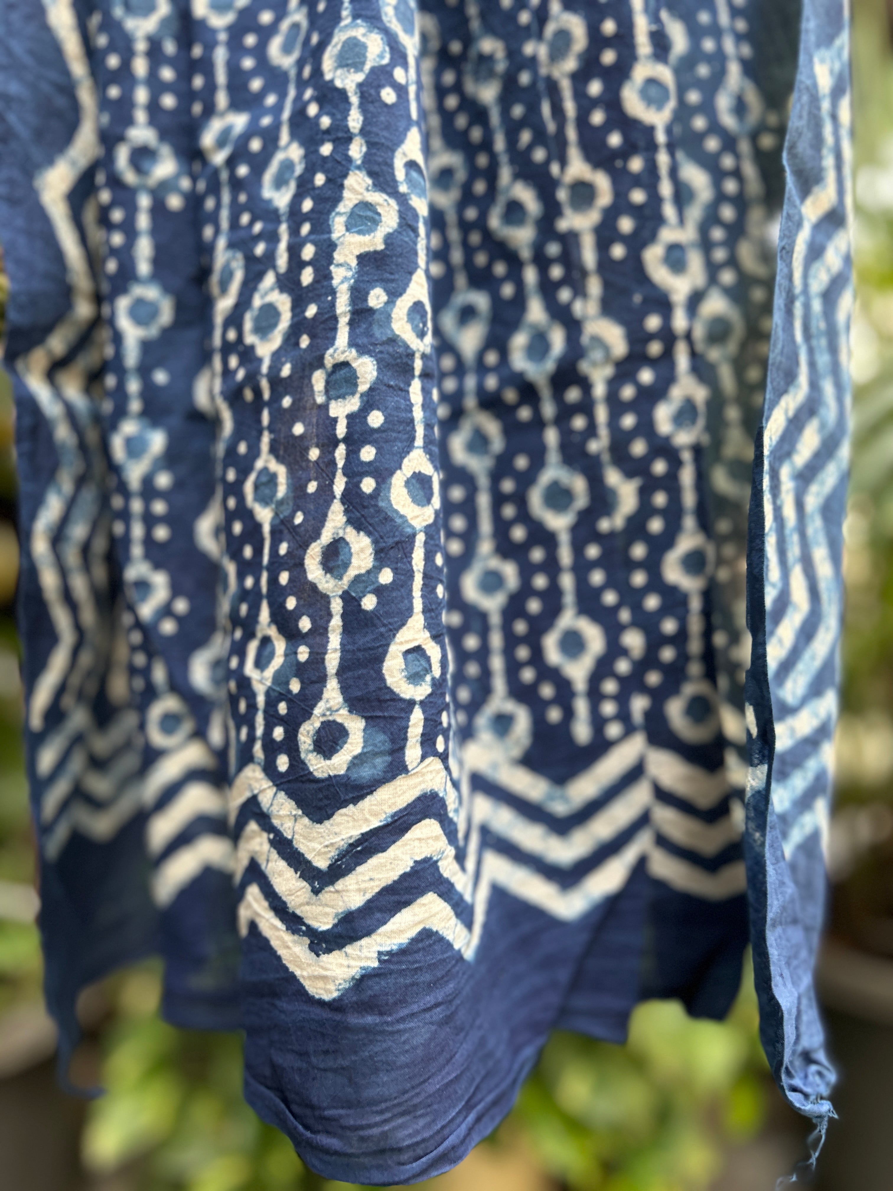 Block Printed Cotton Stole