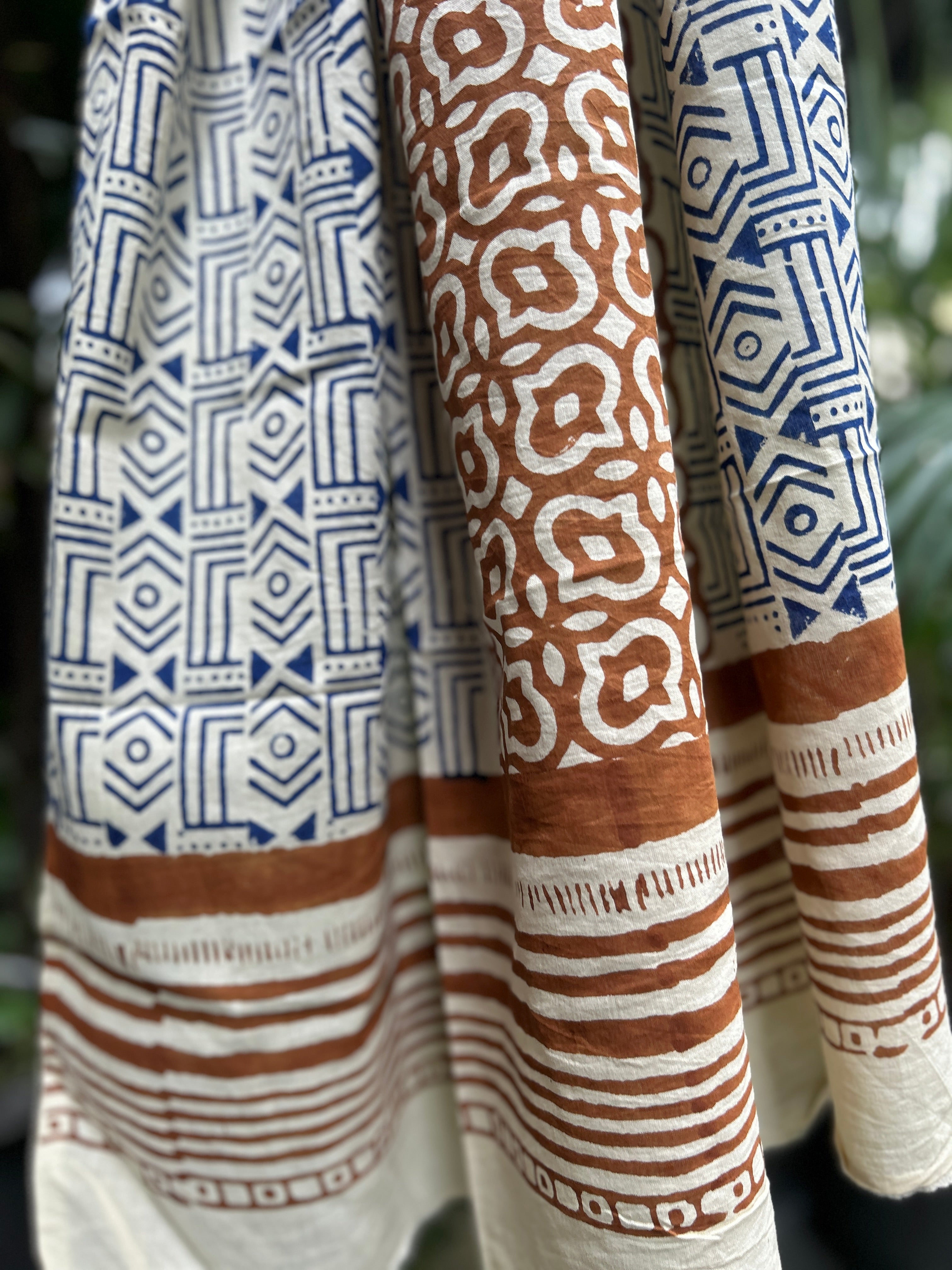 Block Printed Cotton Stole