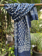 Block Printed Cotton Stole