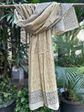 Block Printed Cotton Stole