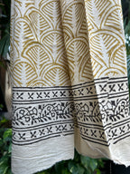 Block Printed Cotton Stole