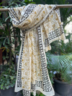 Block Printed Cotton Stole
