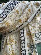 Block Printed Cotton Stole