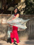 Printed Cotton Silk Dupatta