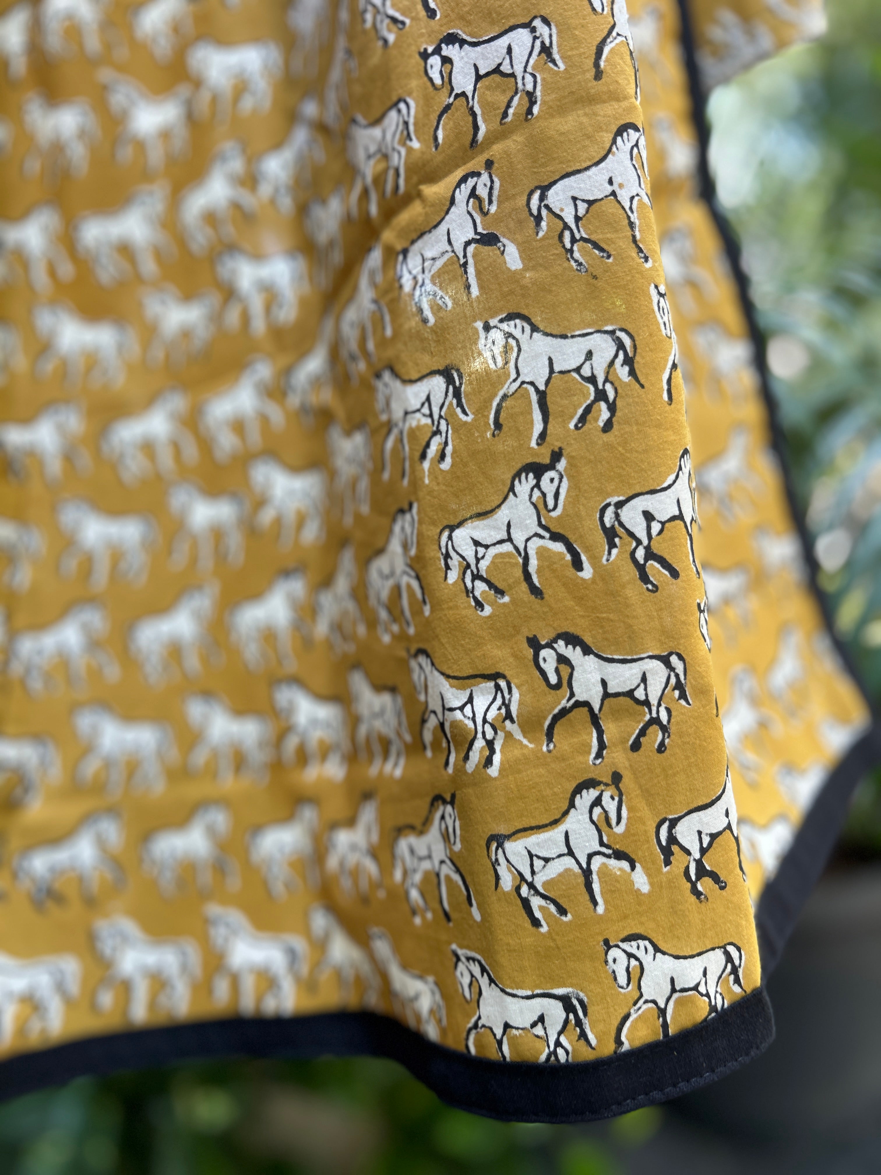 Cotton Stole - Yellow