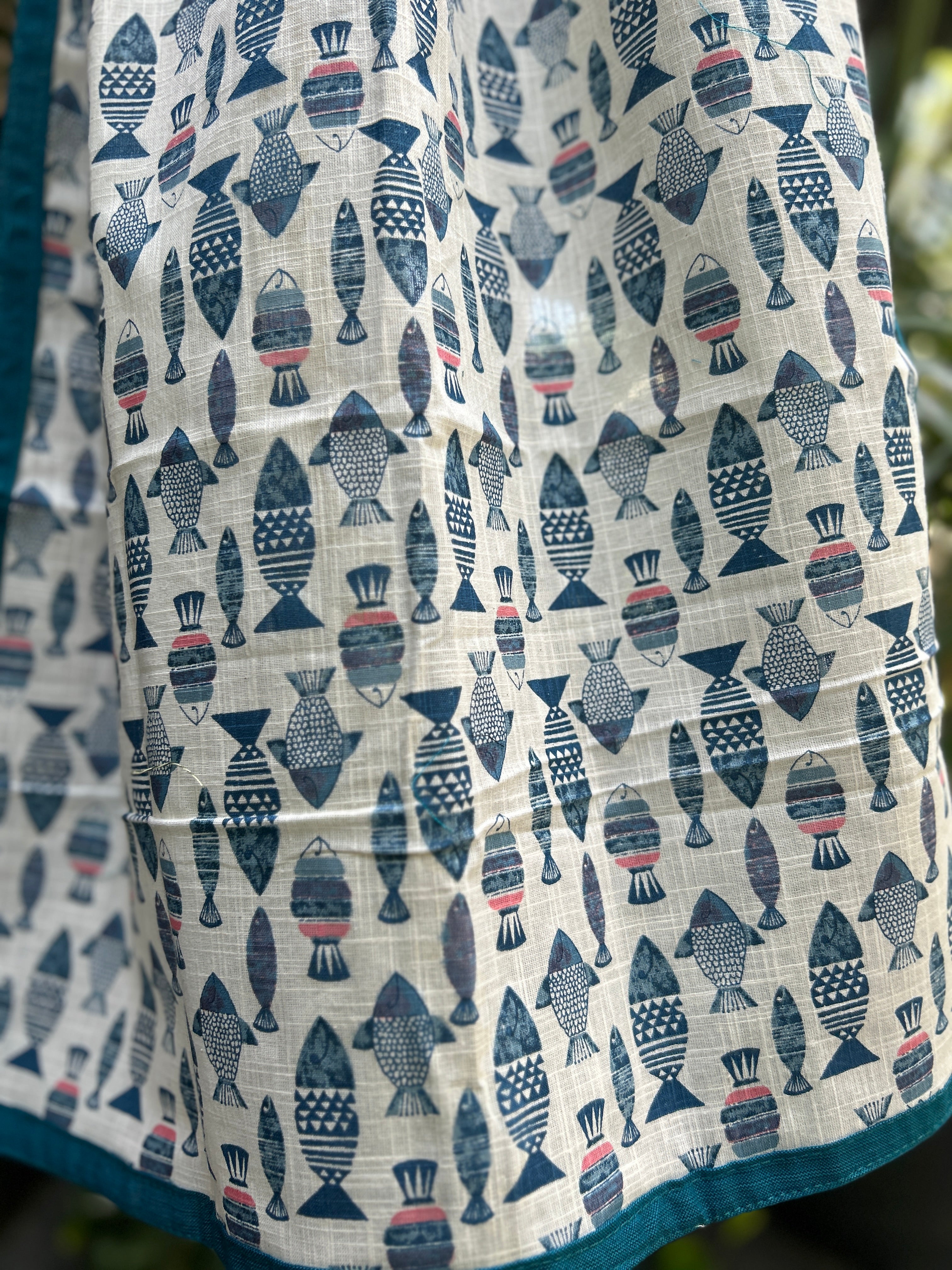 Cotton Stole - Blue