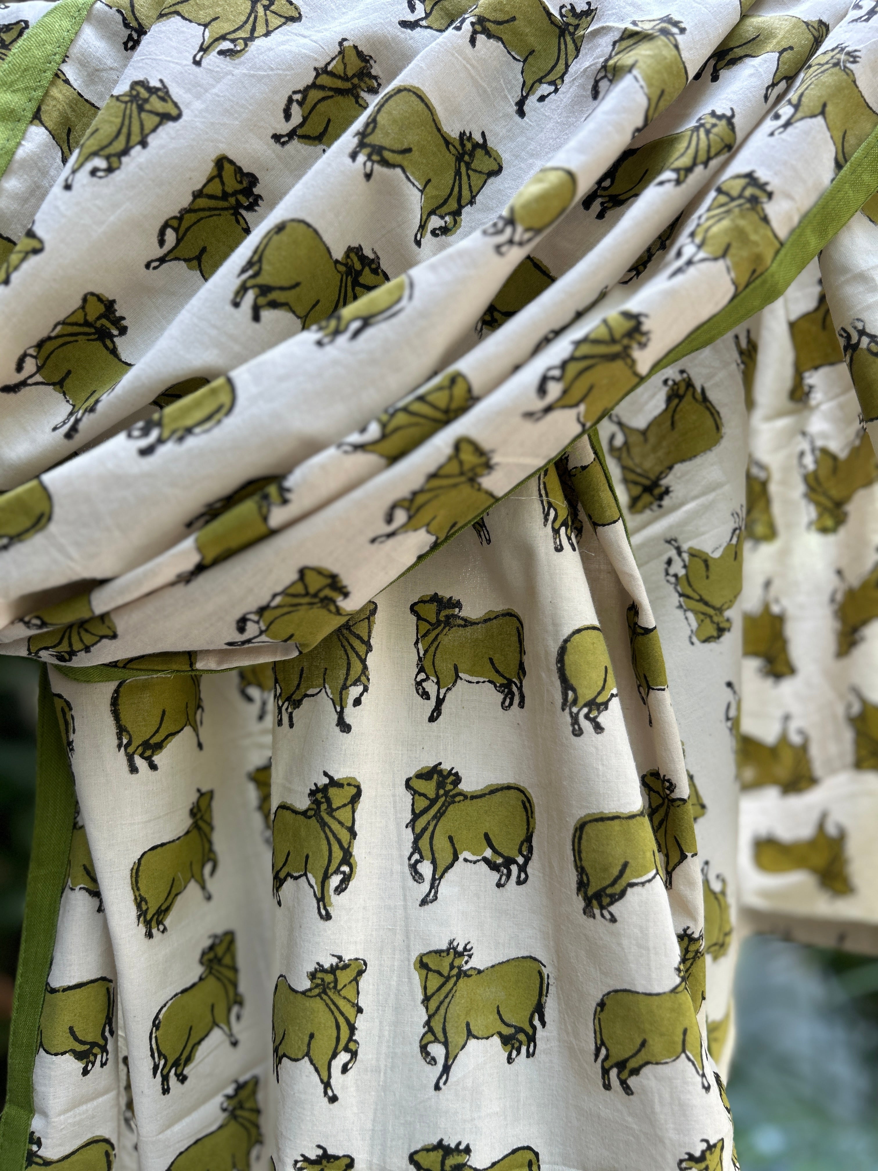 Cotton Stole - Green