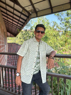 Men's Casual Shirts - White