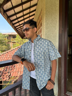 Men's Casual Shirt - Grey