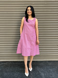 Panel Dress - Onion Pink
