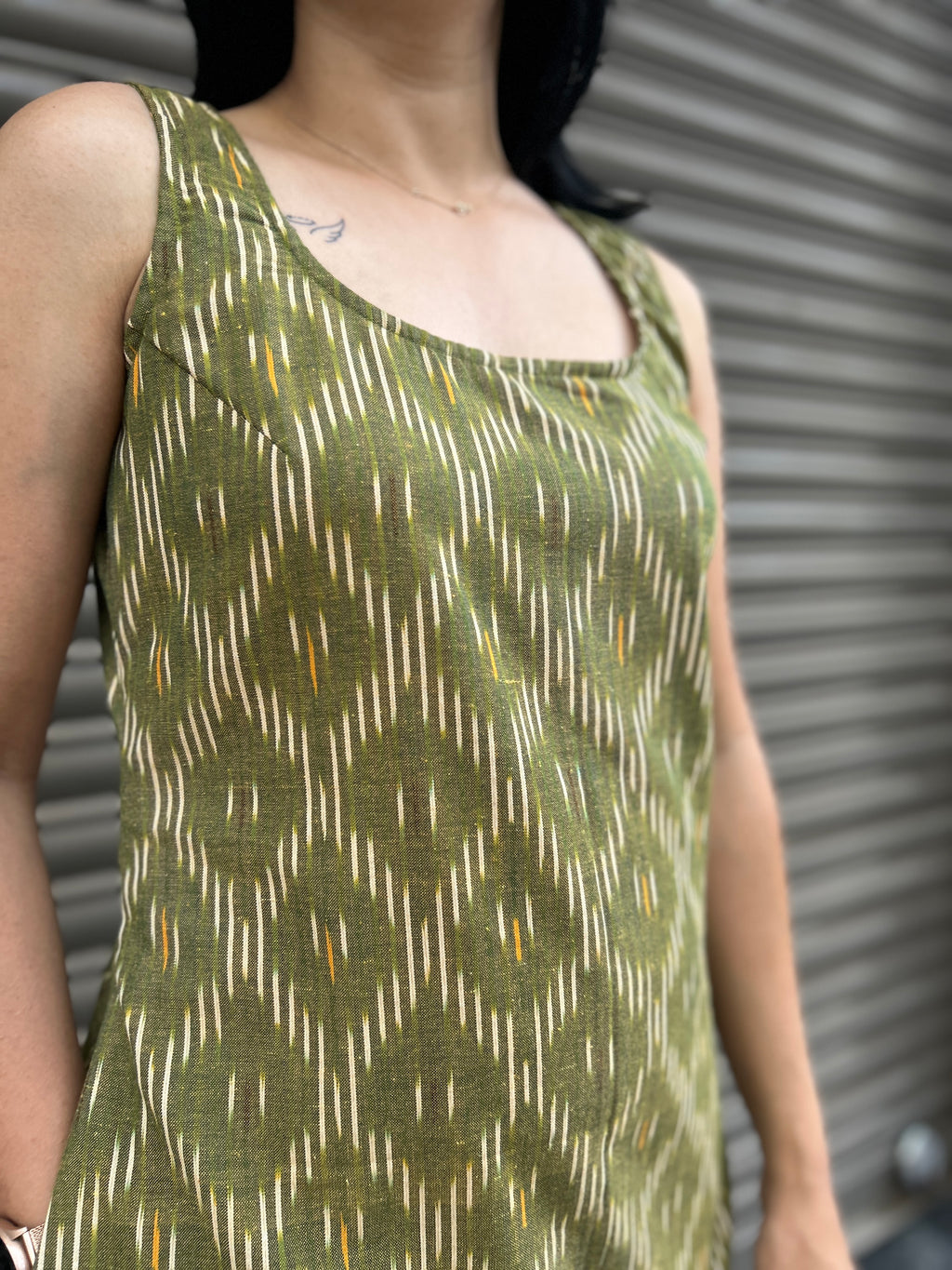 3-in-1 Cotton Dress Set - Mustard Yellow