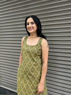 3-in-1 Cotton Dress Set - Mustard Yellow