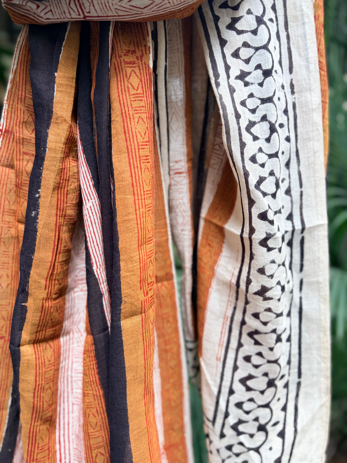 Block Printed Cotton Stole