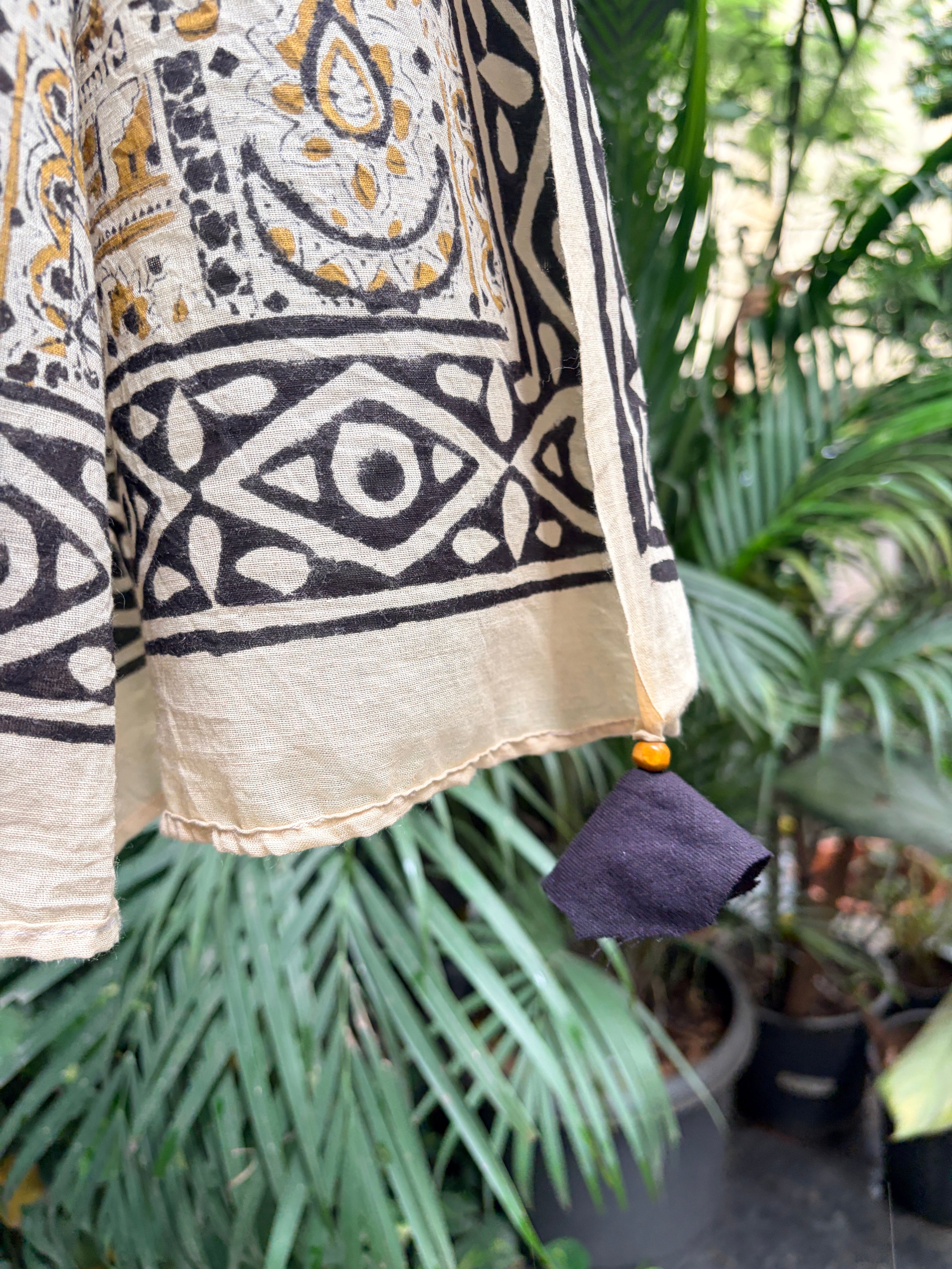 Block Printed Cotton Stole