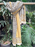 Block Printed Cotton Stole