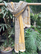 Block Printed Cotton Stole