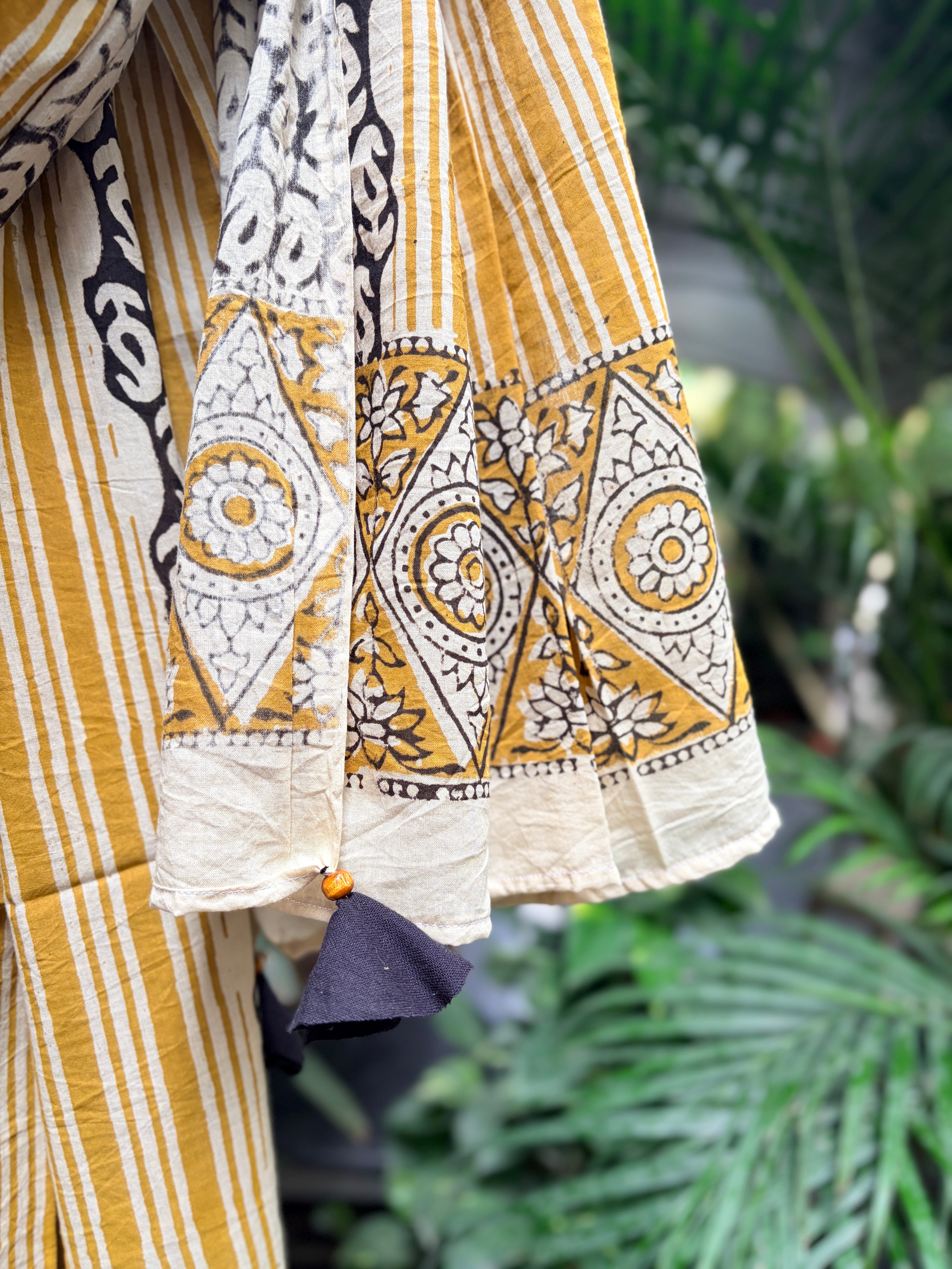 Block Printed Cotton Stole