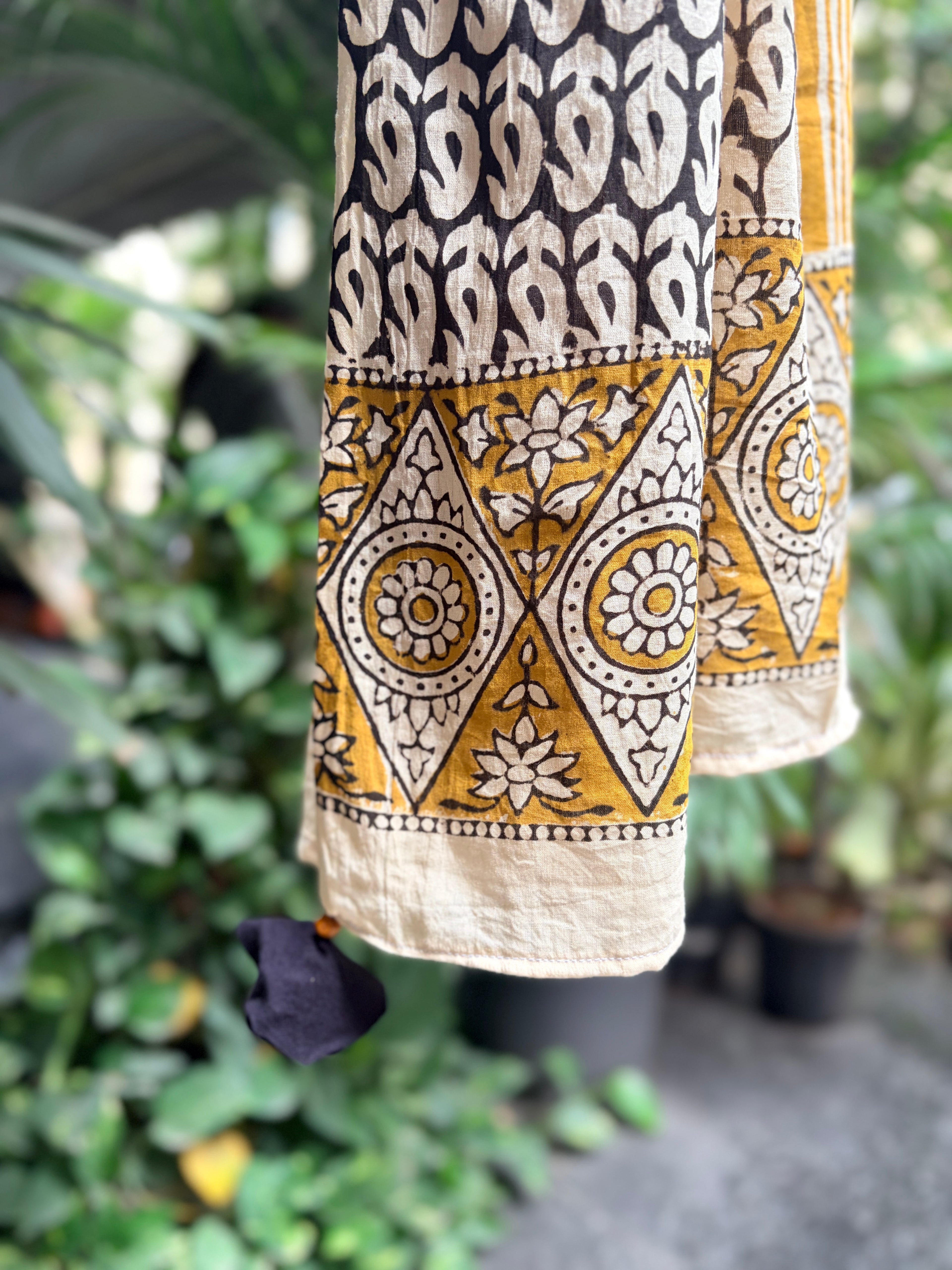 Block Printed Cotton Stole