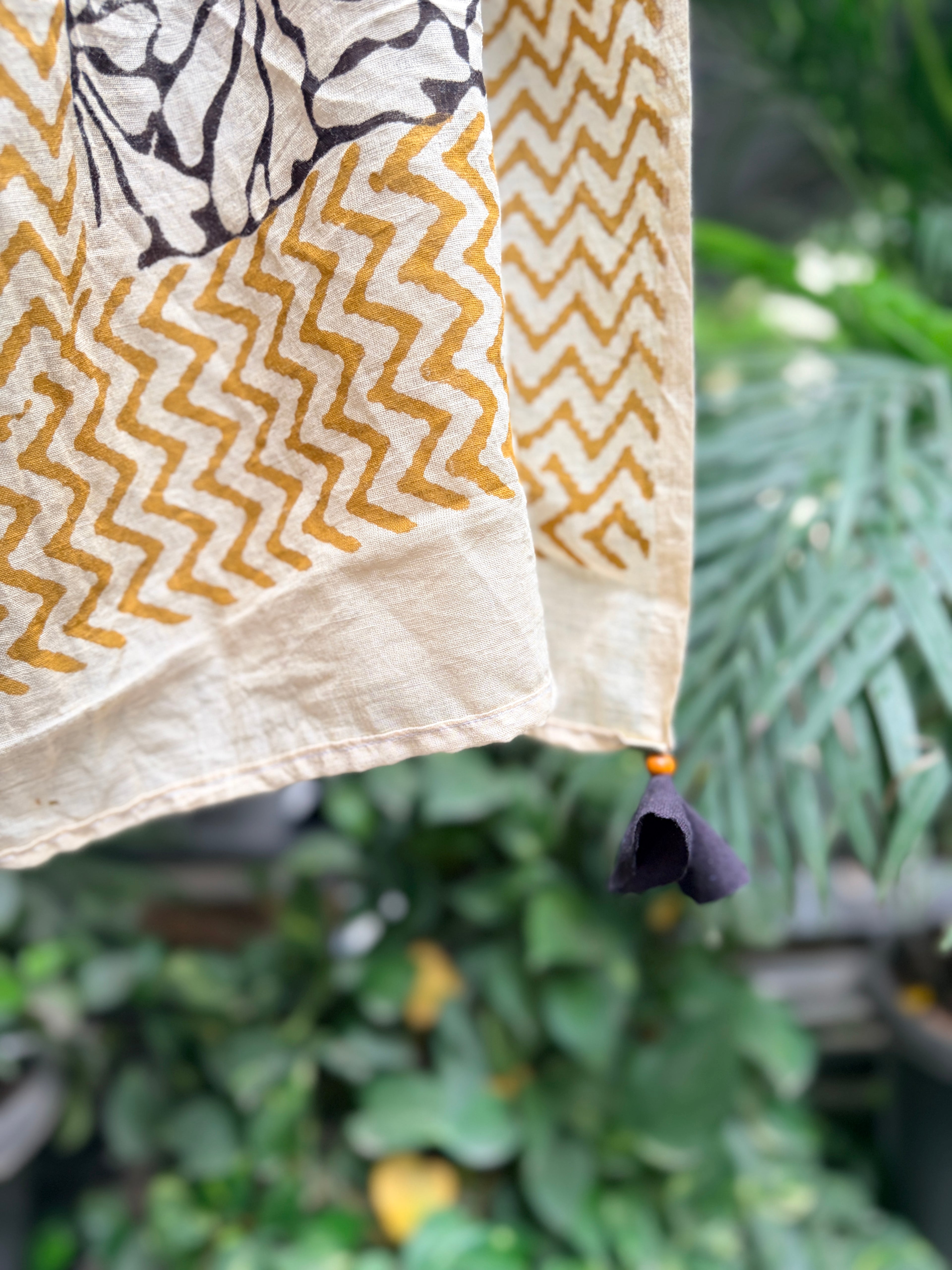 Block Printed Cotton Stole