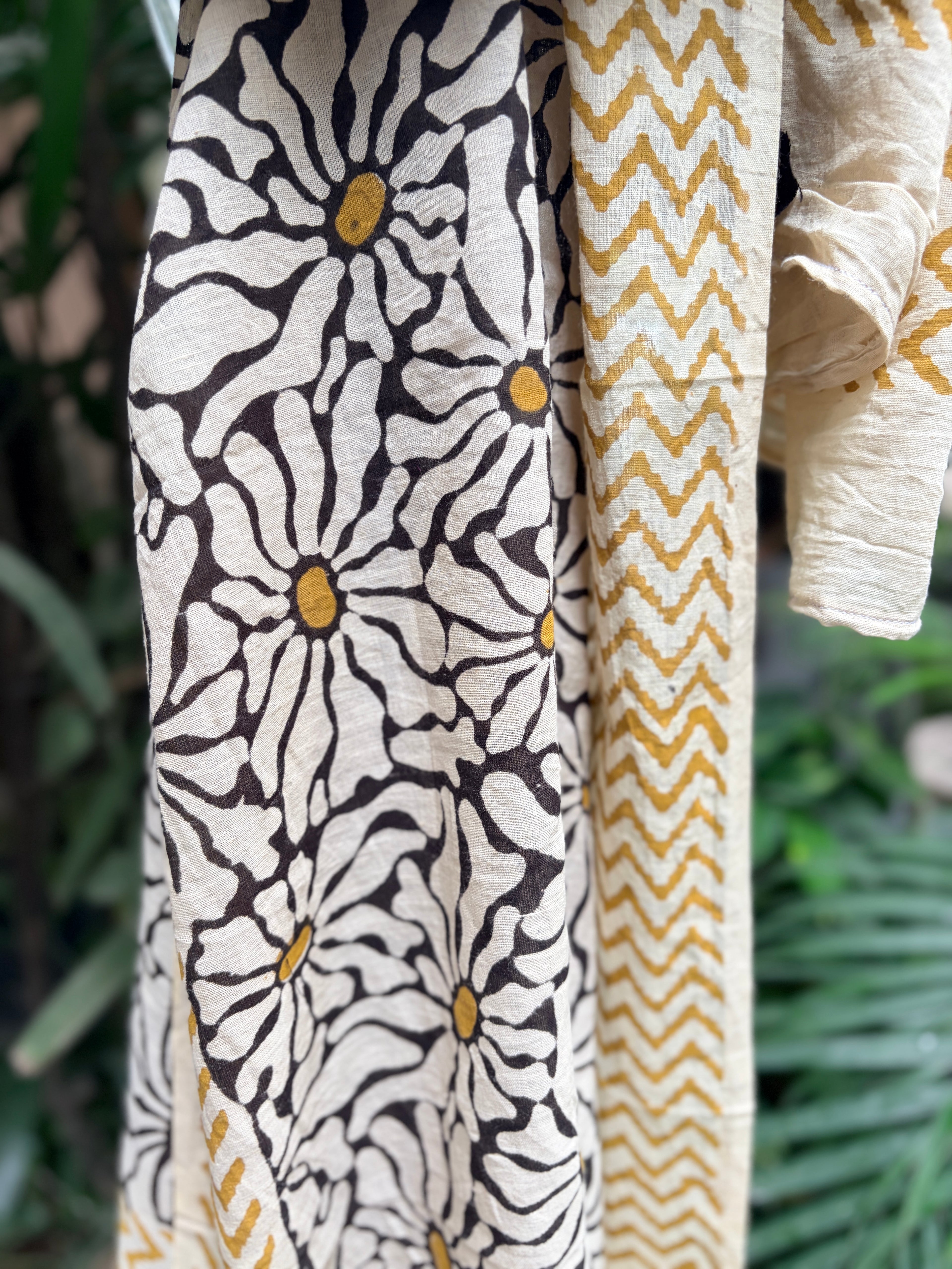 Block Printed Cotton Stole