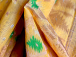 Dhakai Jamdani Saree - Yellow