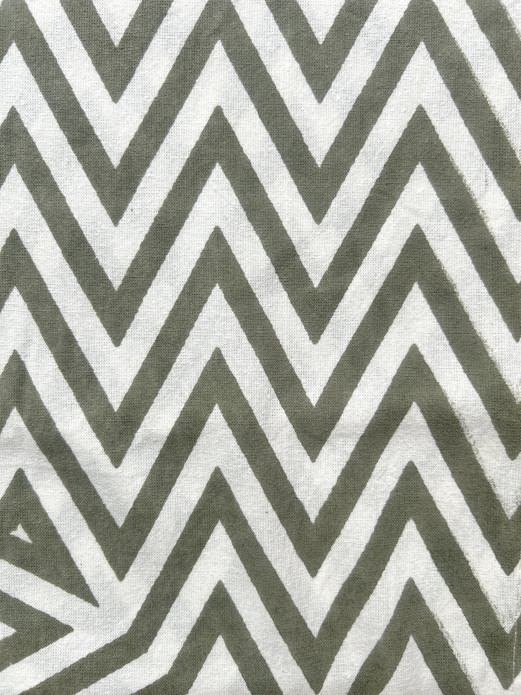 Baagh Double Bedsheet - Grey