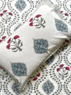 Baagh Double Bedsheet - Grey