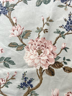 Floral Double Bedsheet - Sage Green