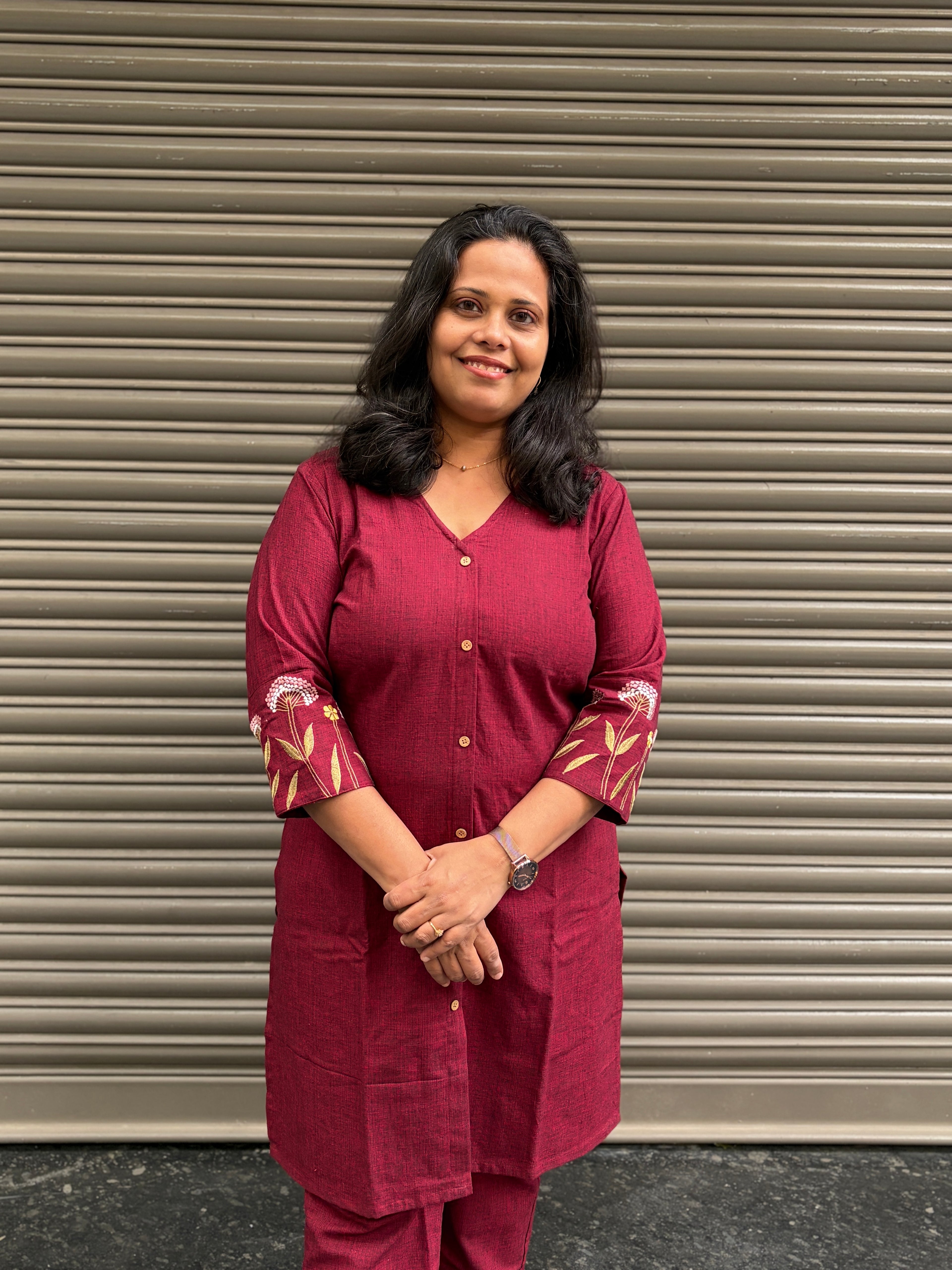 Woman's Co-Ord Set - Maroon