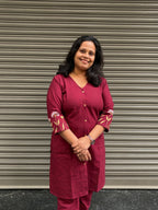 Woman's Co-Ord Set - Maroon