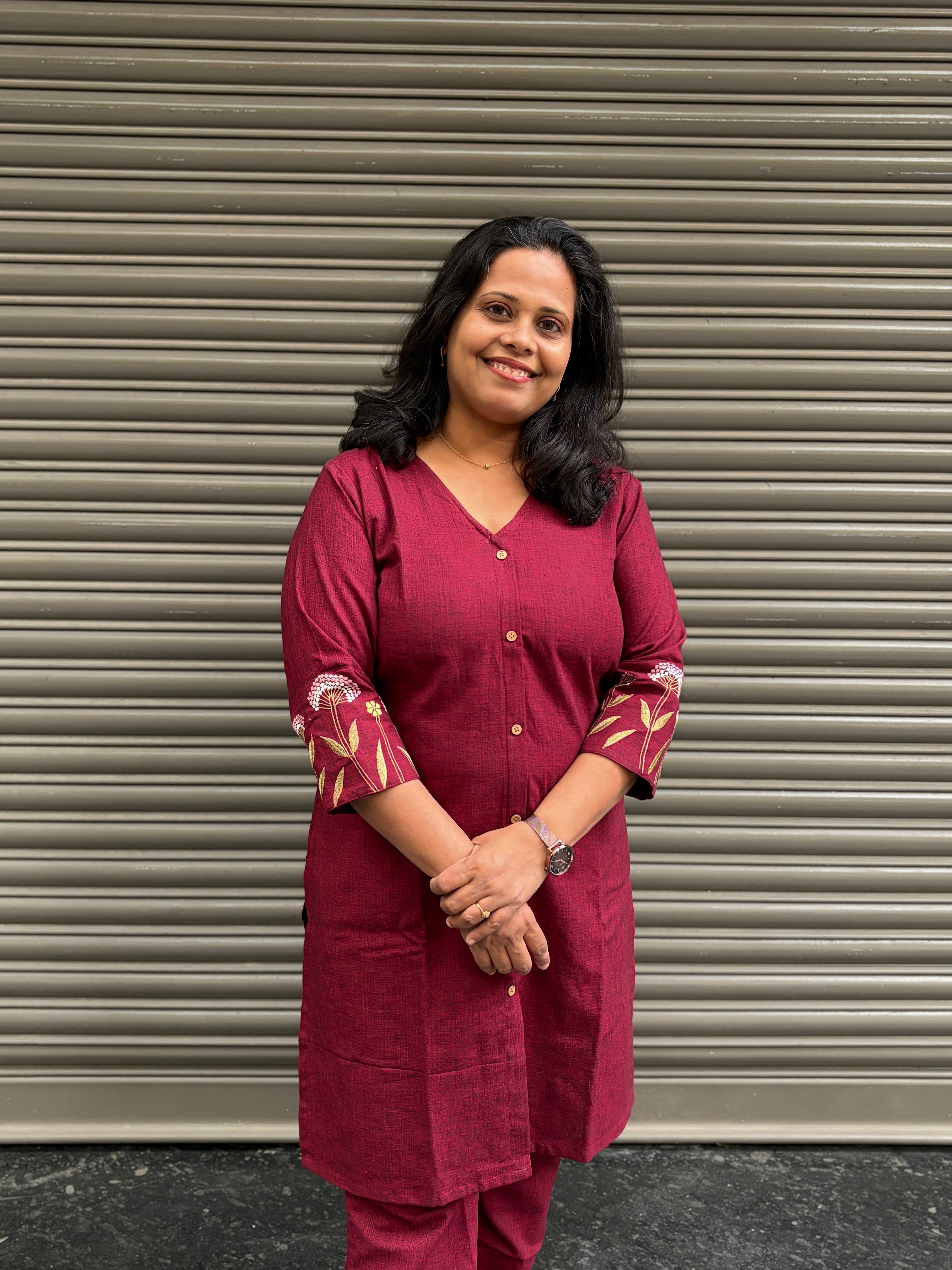 Woman's Co-Ord Set - Maroon