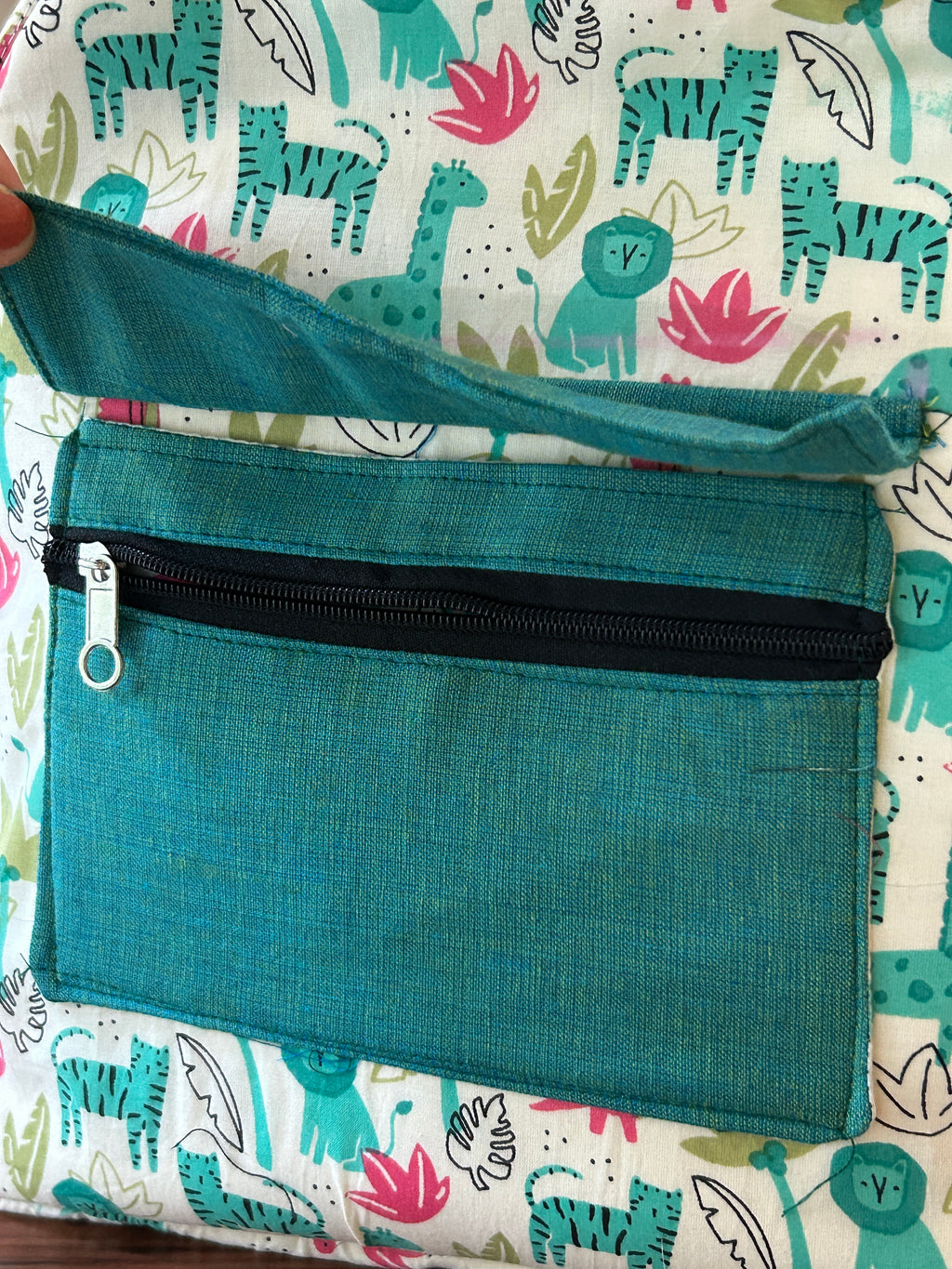 Cotton Backpack - Green