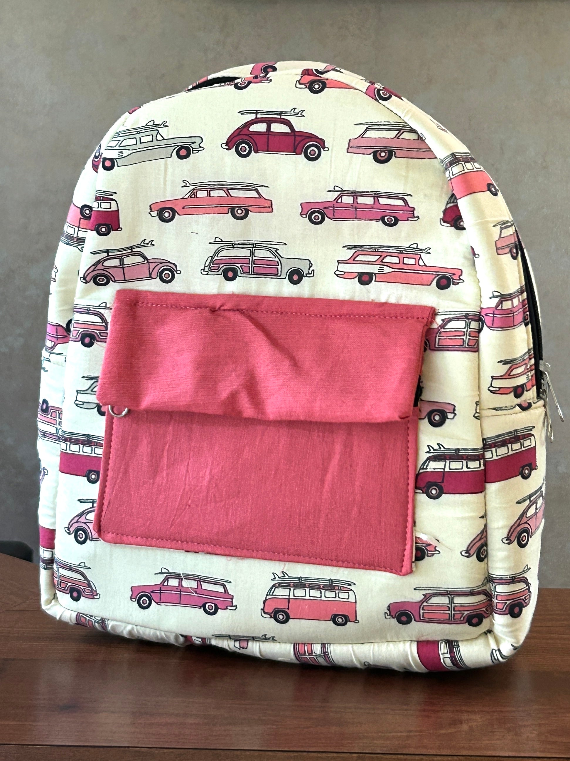 Cotton Backpack - Pink
