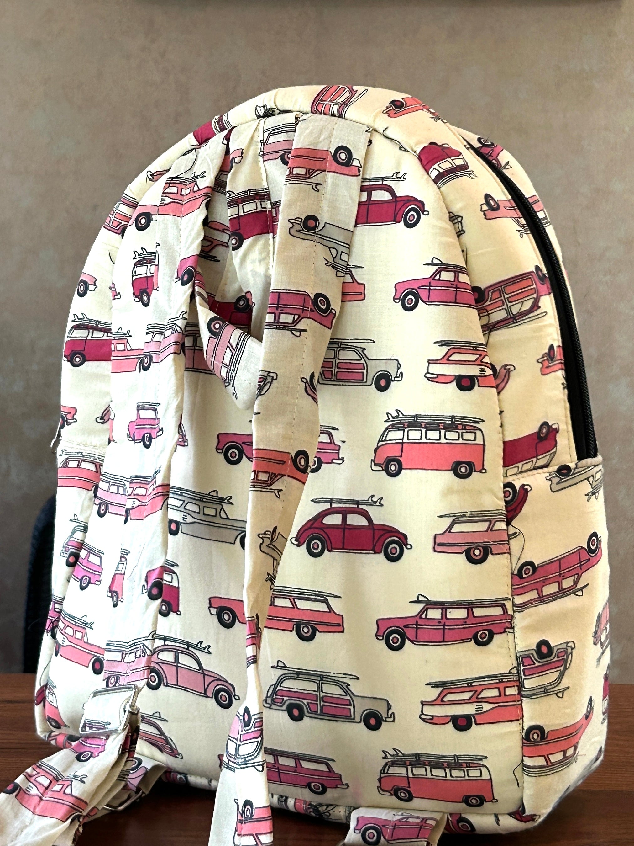 Cotton Backpack - Pink