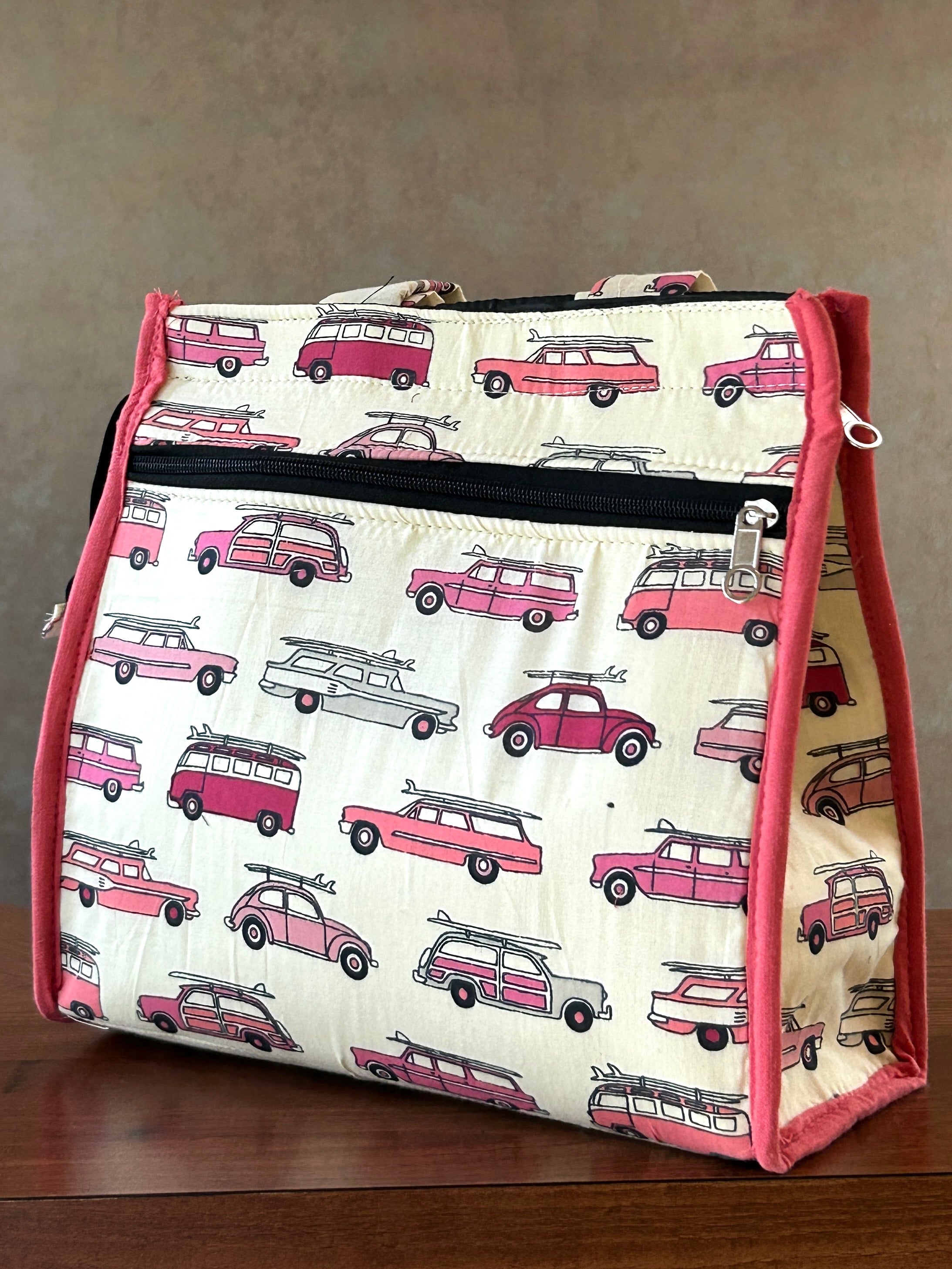 Cotton Tiffin Bag - Pink