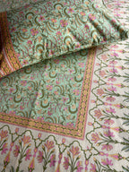 Baagh Superking Bedsheet - Green