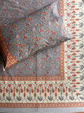 Baagh Single Bedsheet - Blue