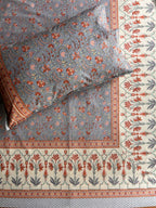 Baagh Single Bedsheet - Blue