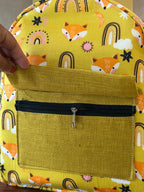 Cotton Backpack - yellow