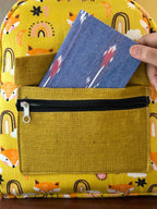 Cotton Backpack - yellow