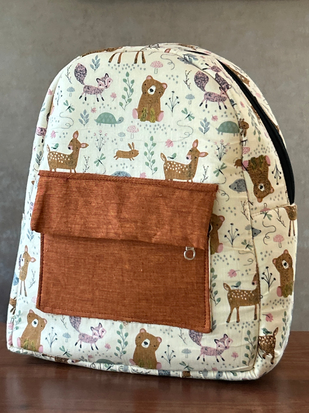 Cotton Backpack - Beige